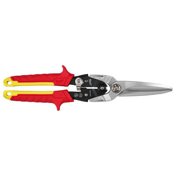 Long Cut Straight Aviation Snips, , hi-res