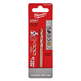 Red Helix&trade; Cobalt Drill Bit 4.2mm