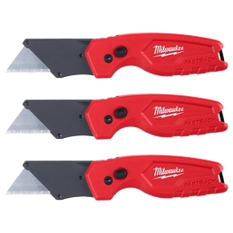 3 Pack FASTBACK™ Compact Folding Utility Knife Set