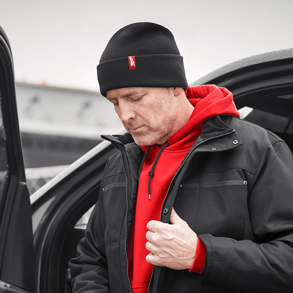 Milwaukee Cuffed Beanie Black 503B 