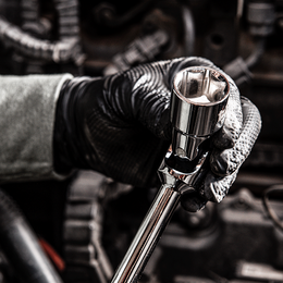 7pc T-Bar Handle with Swivel Socket Hex Metric Set