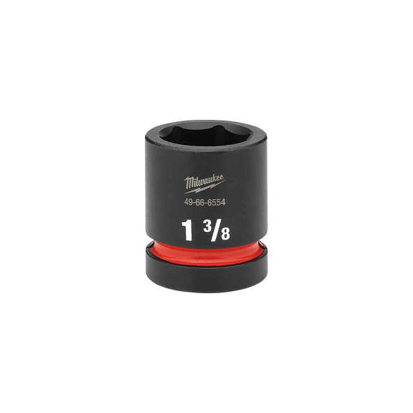 SHOCKWAVE&trade; 1" Drive 1-3/8" Standard 6 Point Impact Socket, , hi-res