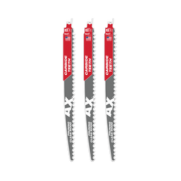 SAWZALL™ The AX™ with Carbide Teeth Pruning 305mm 12" 3TPI Blade 3 Pack