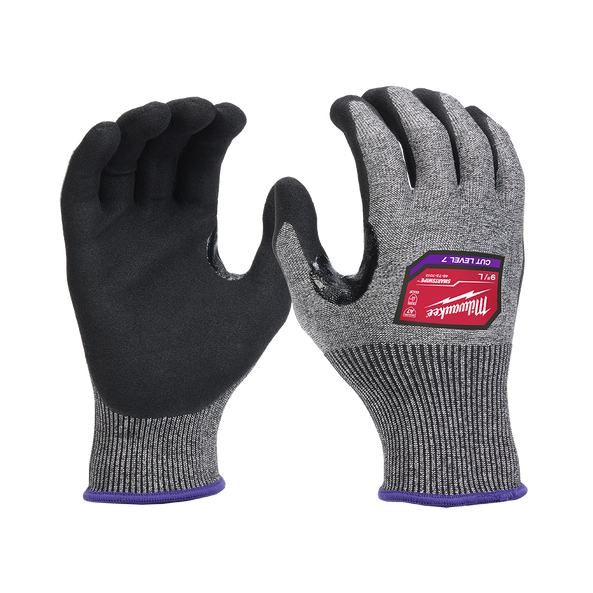12 Pk Cut F(7) High Dexterity Nitrile Dipped Gloves, , hi-res