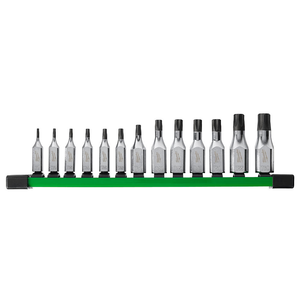 VECT 13-Piece 1/4, 3/8, 1/2 Inch Drive Hex Bit Socket Set - SAE Standard