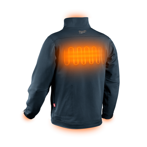 M12&trade; Heated TOUGHSHELL&trade; Jacket Blue, , hi-res