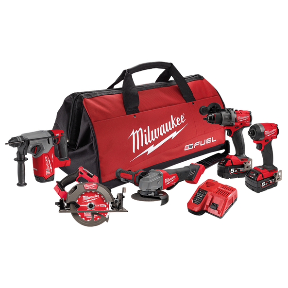 M18 FUEL&trade; 5 Piece Power Pack 5A3T, , hi-res