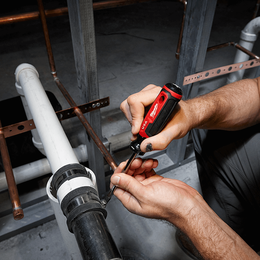 USA Made Cushion Grip Slotted 1/4" x 101mm Screwdriver