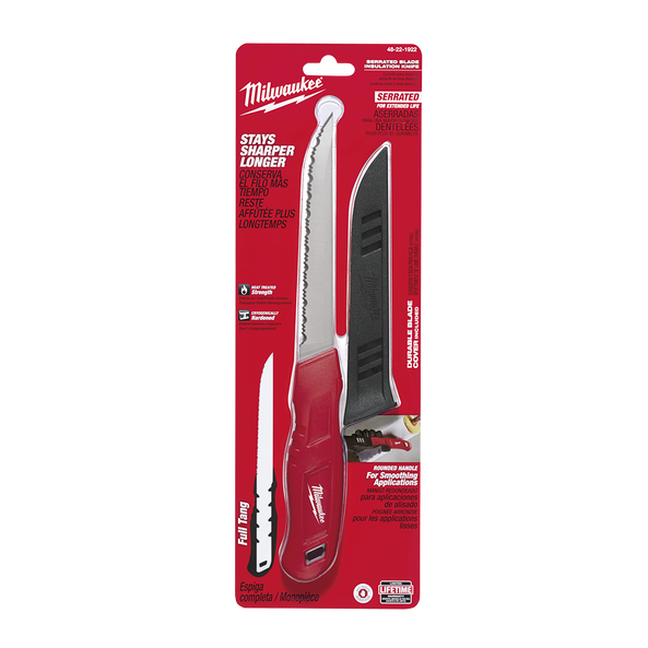 Serrated Blade Insulation Knife
