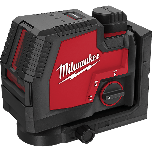 Milwaukee REDLITHIUM™ USB Rechargeable Cross Line Laser Kit L4CLL301C