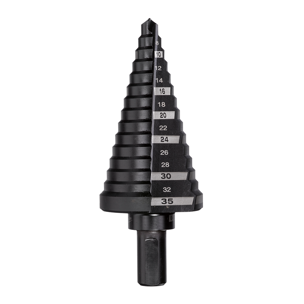 Foret étagé Milwaukee Shockwave 4-20 Mm - Pour Perçage Progressif Dans Le Métal, Le Bois, Le Plastique - Pas De 2 Mm - 2