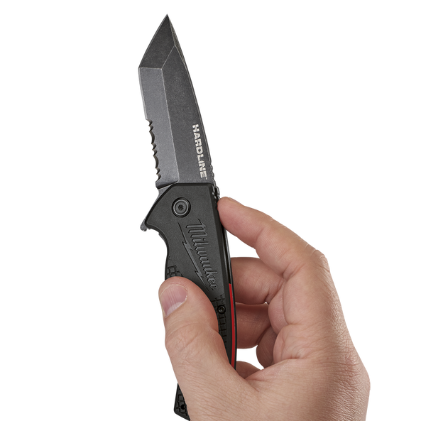 3" HARDLINE™ Serrated Blade Pocket Knife