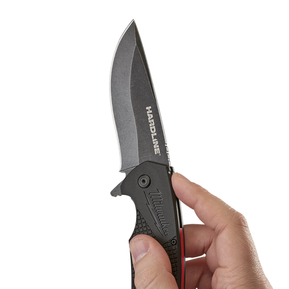 3.5" HARDLINE™ Smooth Blade Pocket Knife
