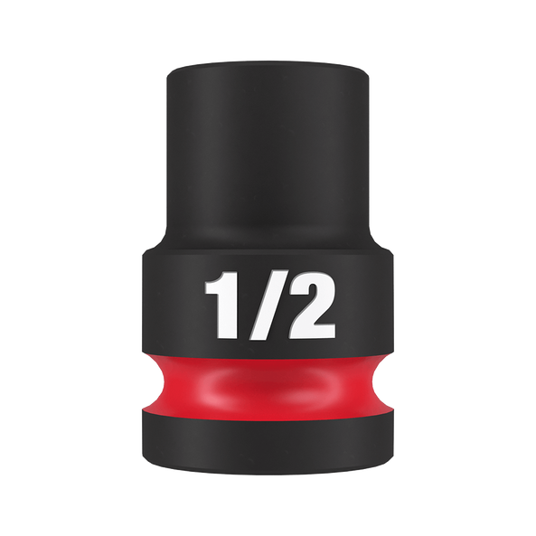 SHOCKWAVE&trade; 1/2" Drive 1/2" Standard 6 Point Impact Socket, , hi-res