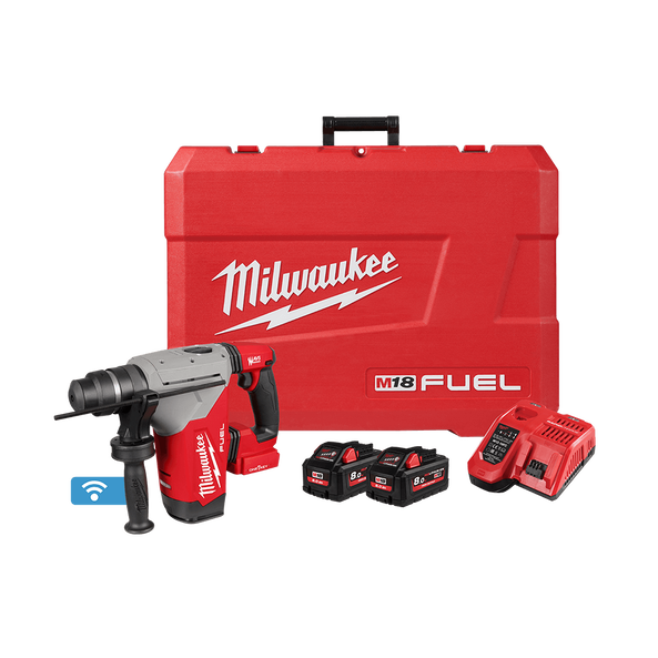 M18 FUEL™ 28mm SDS Plus Rotary Hammer w/ ONE-KEY™ Kit, , hi-res