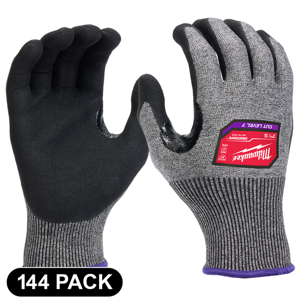 Cut 7(F) High Dexterity Nitrile Dipped Gloves 144 Pack, , hi-res