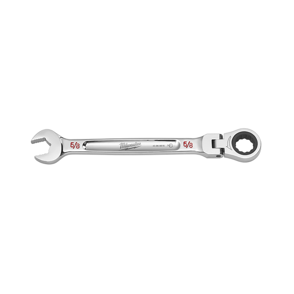 5/8''  SAE Flex Head Ratcheting Combination Wrench, , hi-res