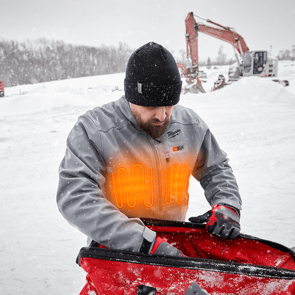 M12&trade; Heated TOUGHSHELL&trade; Jacket Grey, , hi-res