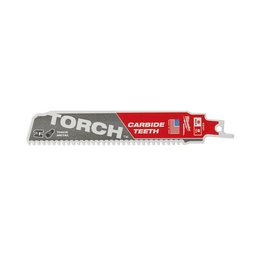 SAWZALL&trade; The TORCH&trade; with Carbide Teeth 150mm 6" 8TPI Blade 3 Pack