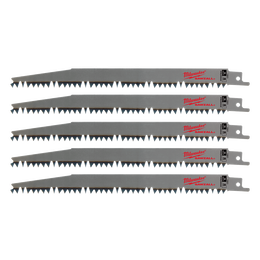 SAWZALL&trade; Pruning 225mm 9" 5TPI Blade 5 Pack