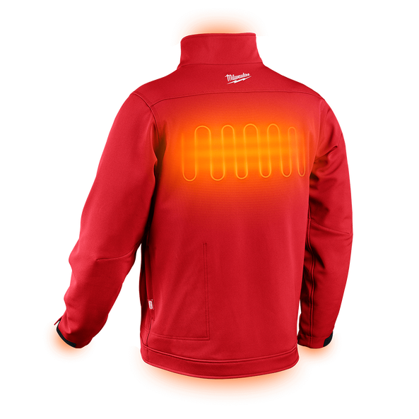 M12™ Heated TOUGHSHELL™ Jacket Red, , hi-res