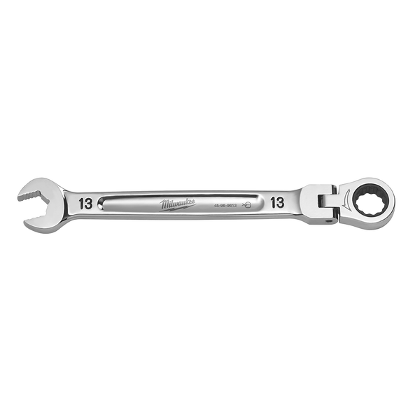 13mm Metric Flex Head Ratcheting Combination Wrench, , hi-res