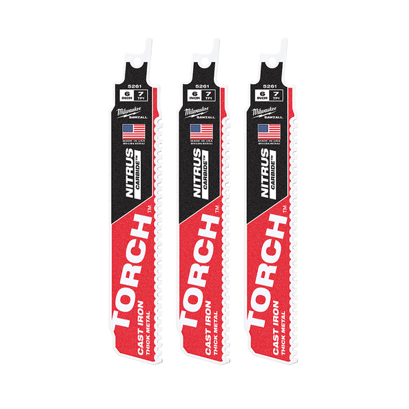SAWZALL™ TORCH™ with NITRUS CARBIDE™ 150mm - 3 Pack, , hi-res