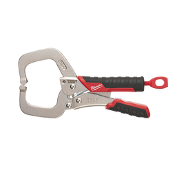 152mm (6") TORQUE LOCK&trade; C-Clamp Locking Pliers Regular Jaws with Durable Grip