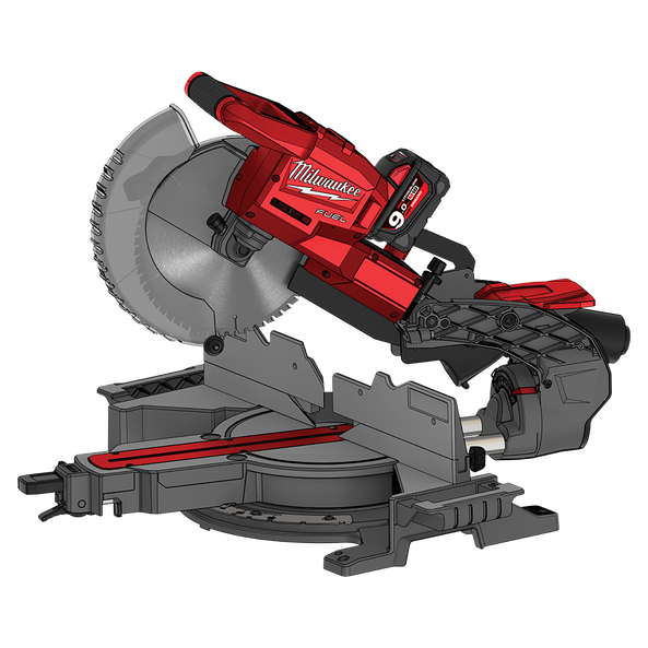 M18 FUEL™ 254mm (10") Dual Bevel Sliding Compound Mitre Saw (Tool only