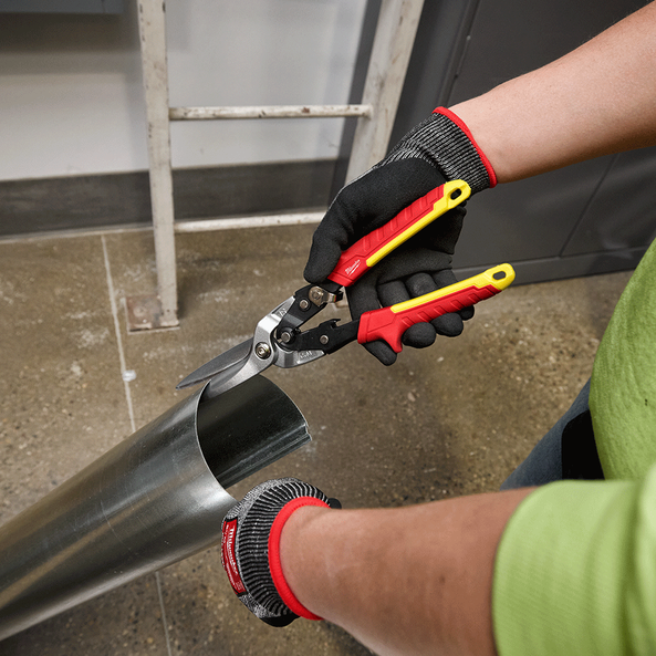 Long Cut Straight Aviation Snips, , hi-res