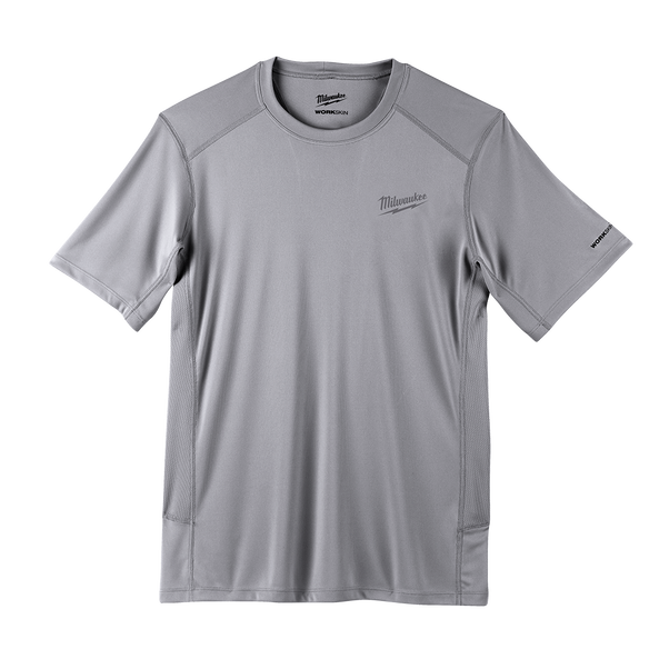 WORKSKIN Light Shirt Short Sleeve Grey - M, Grey, hi-res