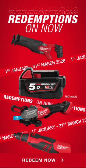 Milwaukee Redemptions - 1st January - 31st March 2026