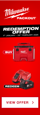 Milwaukee PACKOUT™ Redemption - 1st January - 28th February 2026