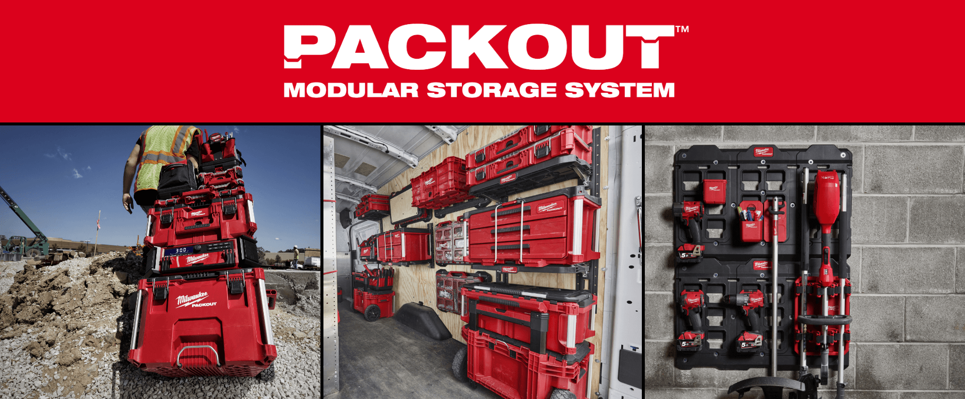 PACKOUT™ Modular Storage System Milwaukee Tool Australia