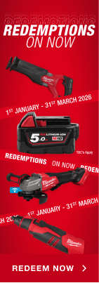 Milwaukee Redemptions - 1st January - 31st March 2026