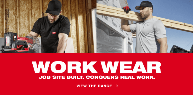 Milwaukee Work Wear: Job Site Built. Conquers Real Work.