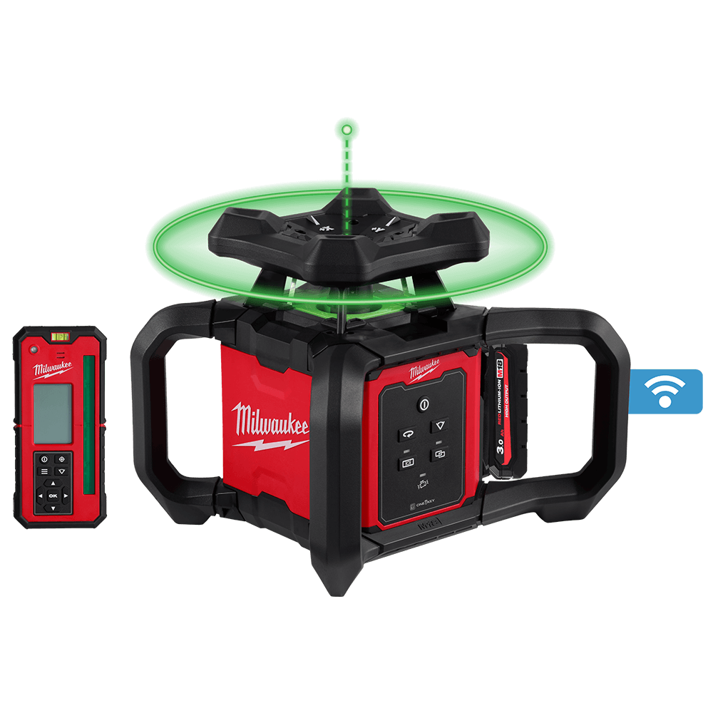 M18&trade; Interior Single Slope Rotary Laser 305m (1000') Green (Tool Only)