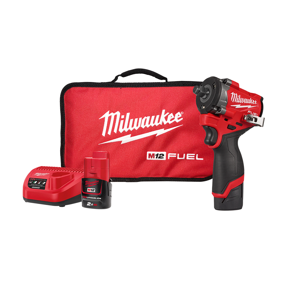 M12 FUEL™ 1/2" Stubby Impact Wrench with Friction Ring Kit