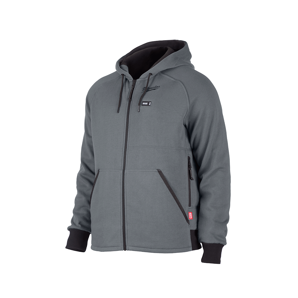 Milwaukee M12™ Heated Hoodie Grey M12HHGREY40 Milwaukee Tool Australia